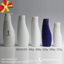 125g / 200g / 250g / 400g hdpe leere Plastik-Shampoo-Flasche